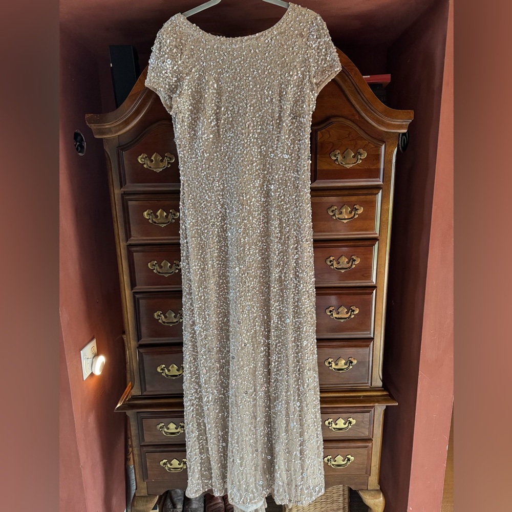 Adrianna Papell gown-Mother of the bride - worn once-good as new-size 14 petite